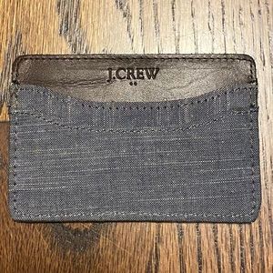 Mens J. Crew Card Case